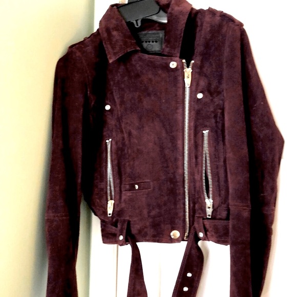 BlankNYC Suede Moto jacket - Picture 2 of 3